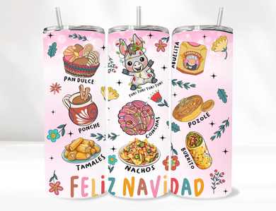 Feliz Navidad Tumbler