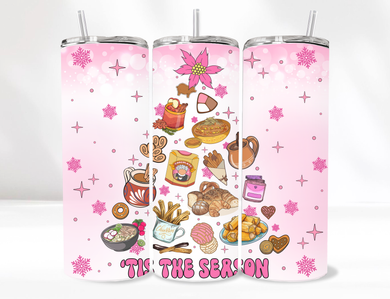Christmas Tree Tis The Season Tumbler