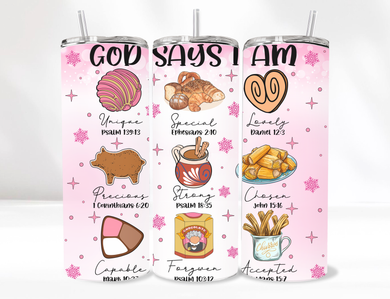 God Says Tumbler