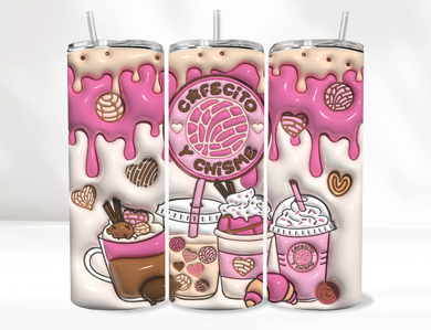 Cafecito Pink Tumbler