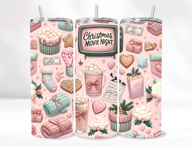 Christmas Movie Tumbler 20 Oz