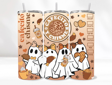 Cafecito Ghost Tumbler 20 Oz