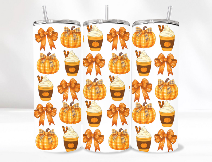 Pumpkin Tumbler 20 Oz