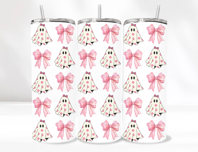Ghost & Bows Tumbler 20 Oz