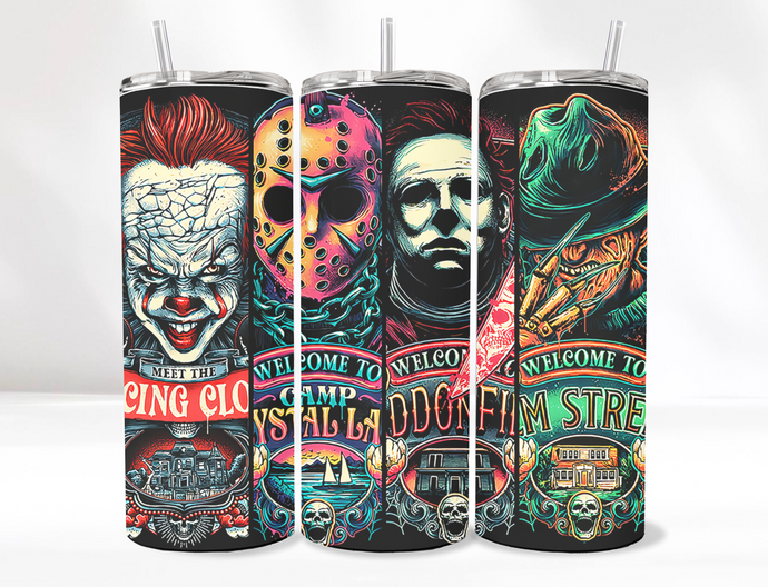Scary Guys Tumbler 20 Oz
