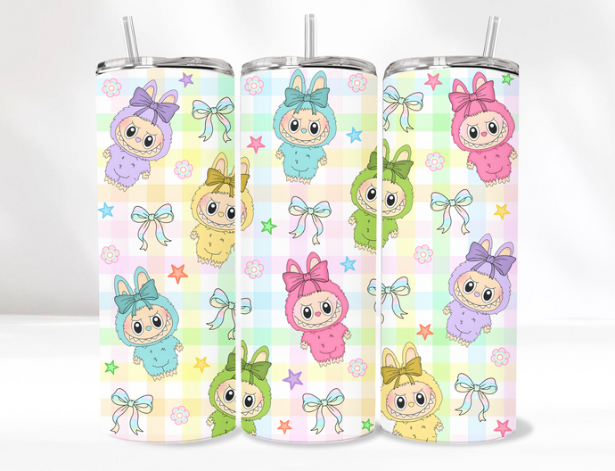 Bow Plushy Tumbler 20 Oz