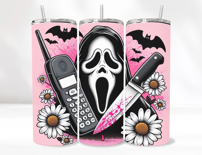 Phone Ghost Tumbler 20 Oz