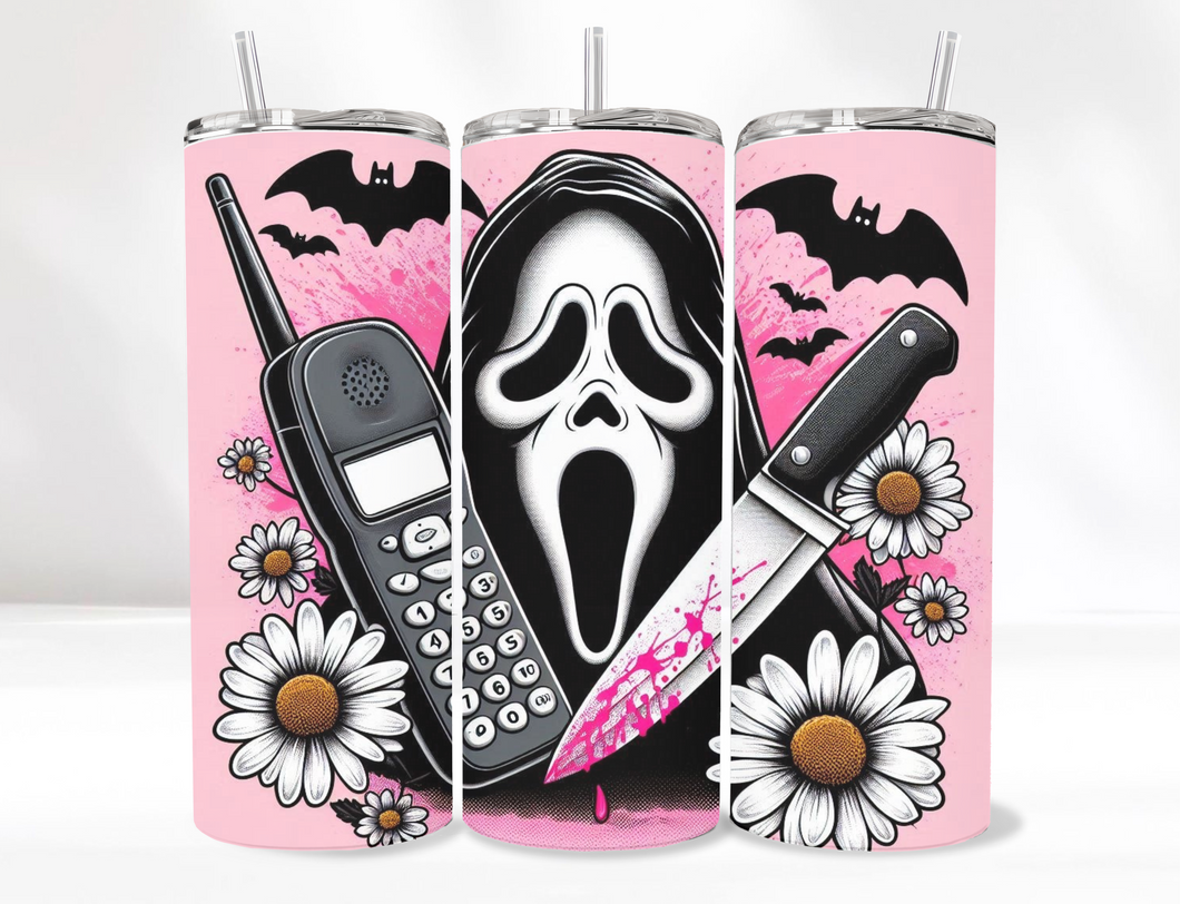 Phone Ghost Tumbler 20 Oz